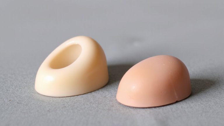 custom earpiece impressions clinically