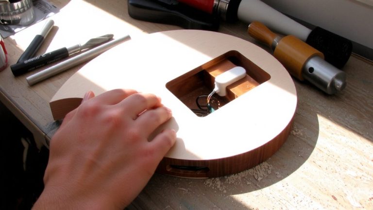 custom pickguards with cutaways