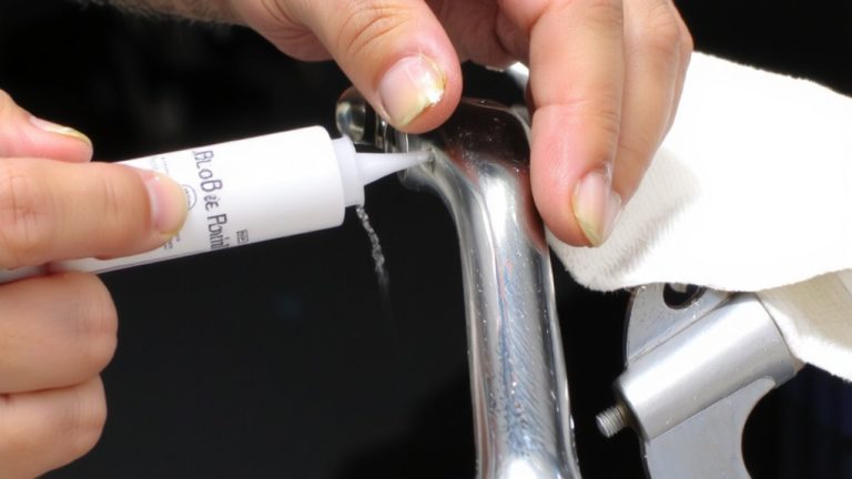 dry lube neck joint squeak prevention