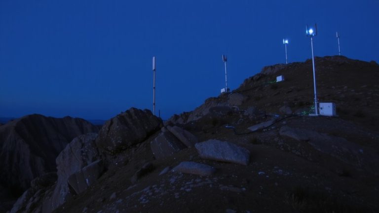 mesh networking for remote coverage