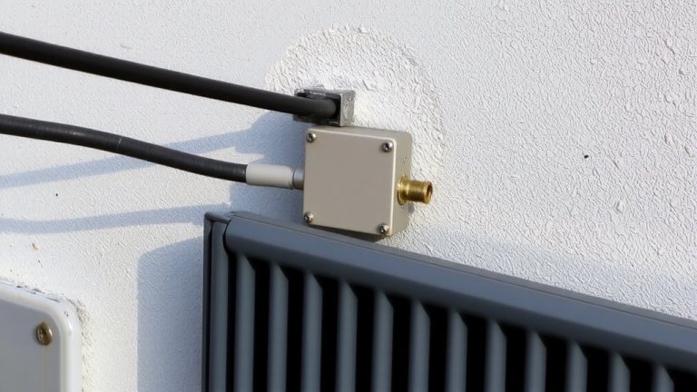 mounting splitters near radiators