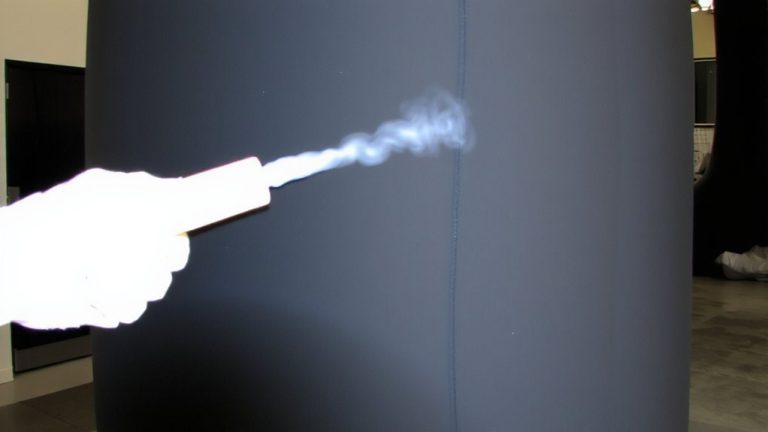 smoke testing seam integrity