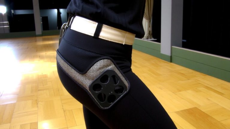 sweat wicking dance holsters