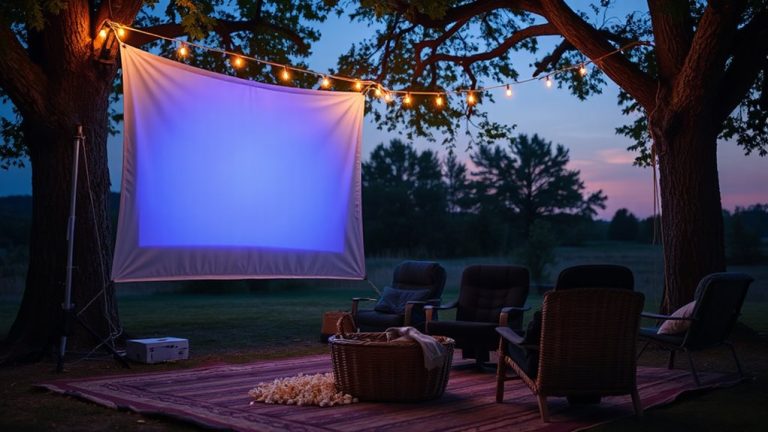 affordable outdoor projectors for movies