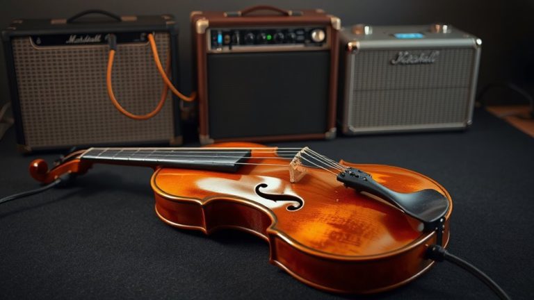 amplifiers for electric violin