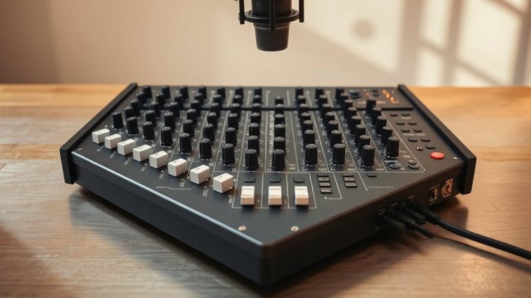 audio mixers with compression