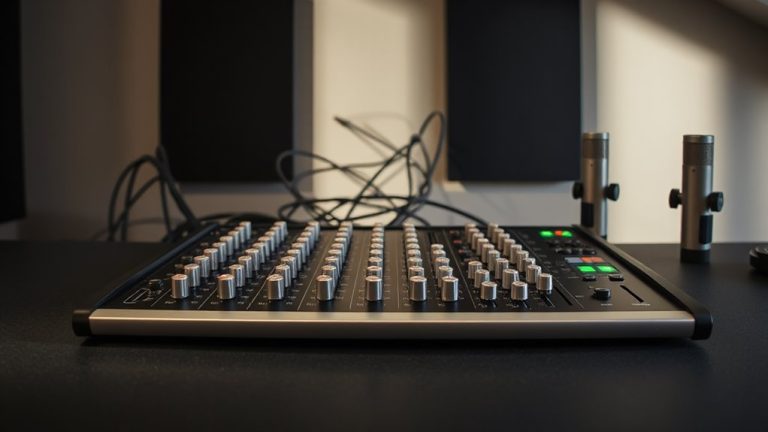 audio mixers with effects