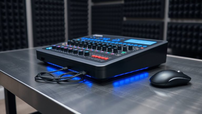 audio mixers with software control