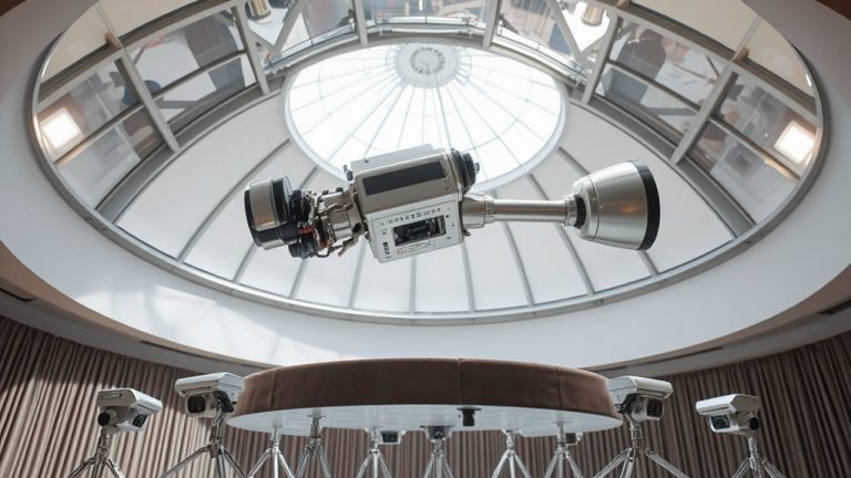 automated multi angle robot cameras