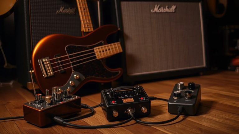 bass compressor pedals tighten tone