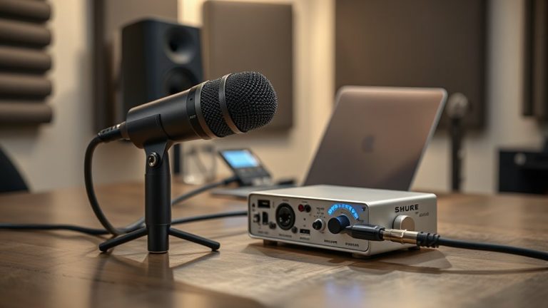 best audio interfaces for sm7b studio sound