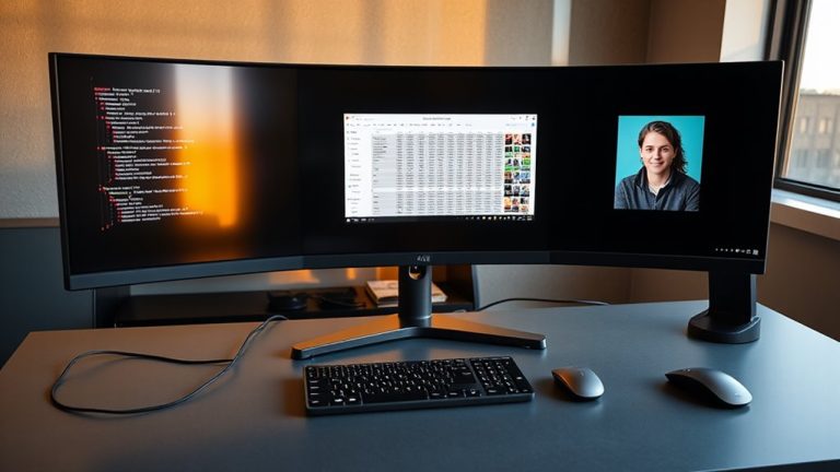 best monitors split screen