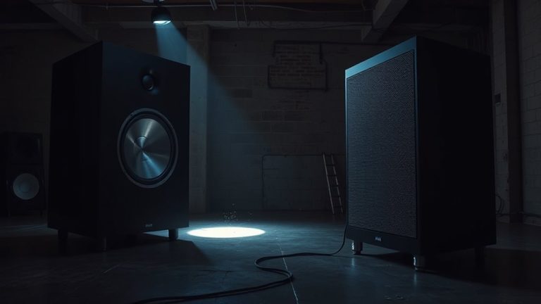 bone shaking metal sound speakers