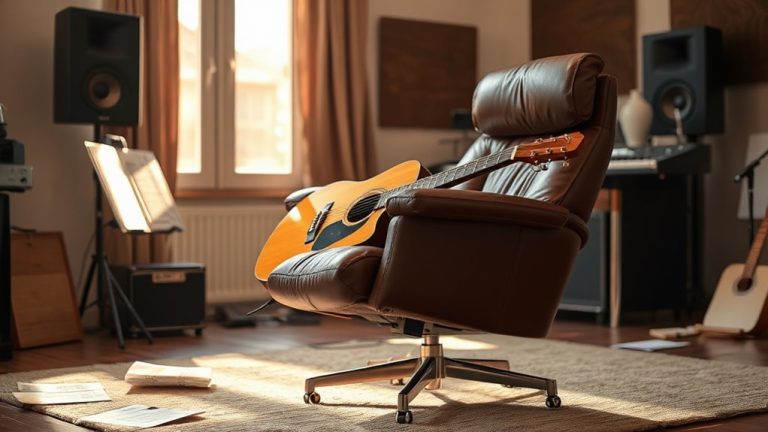 comfortable guitar playing chairs