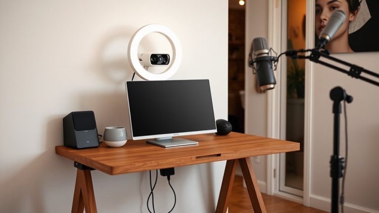 compact streaming desks