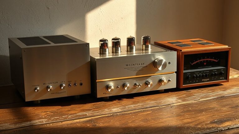 coveted vintage audiophile amplifiers