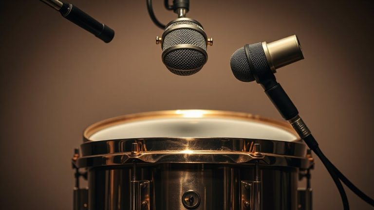 crisp punchy snare microphones