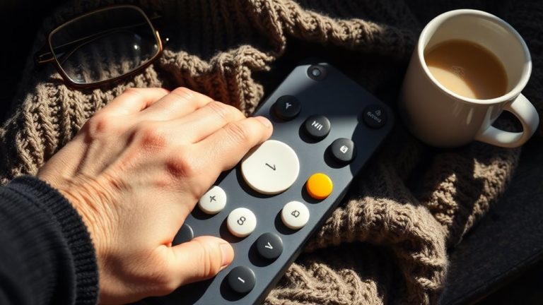easy to use senior tv remotes