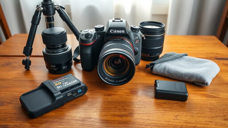 essential dslr gear checklist