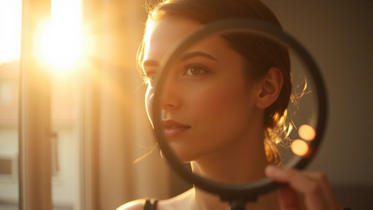 flattering lighting for crisp video calls