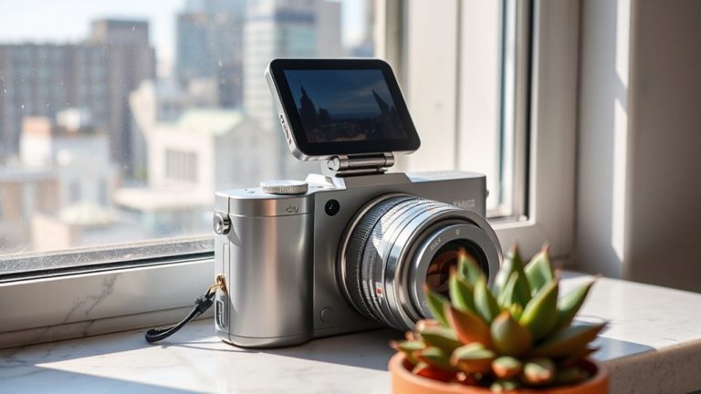 flip screen cameras