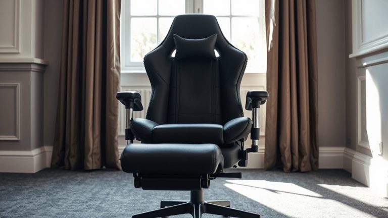 gaming chairs with leg rests