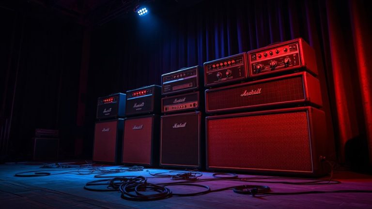 guitar amps turned to 11