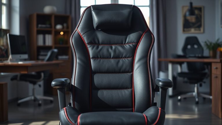 high back gaming comfort