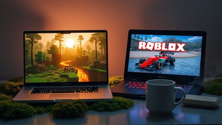 laptops for roblox minecraft