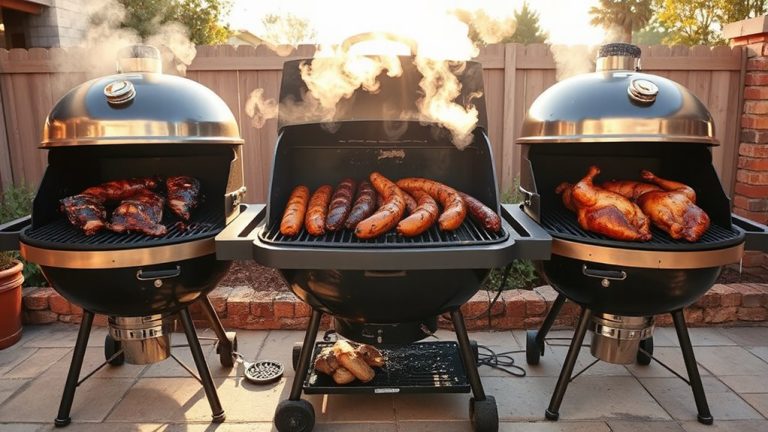 large charcoal grills