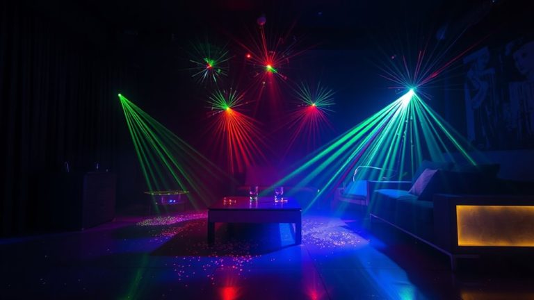 laser light home party