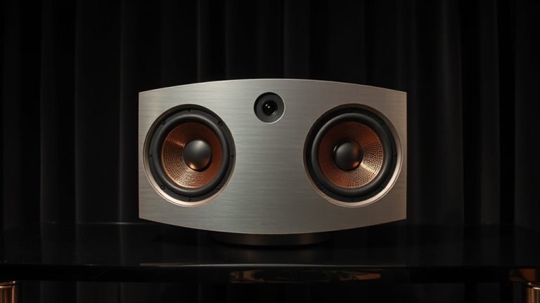 luxury audiophile center speakers