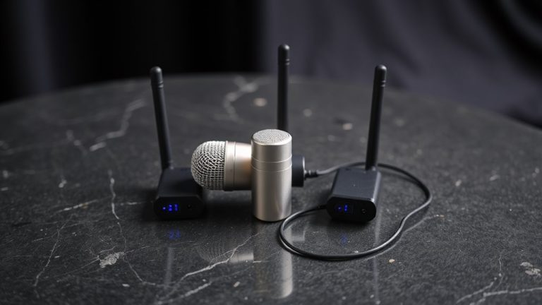 maybesta wireless lavalier microphones