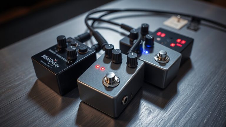 mini delay pedals that stand out