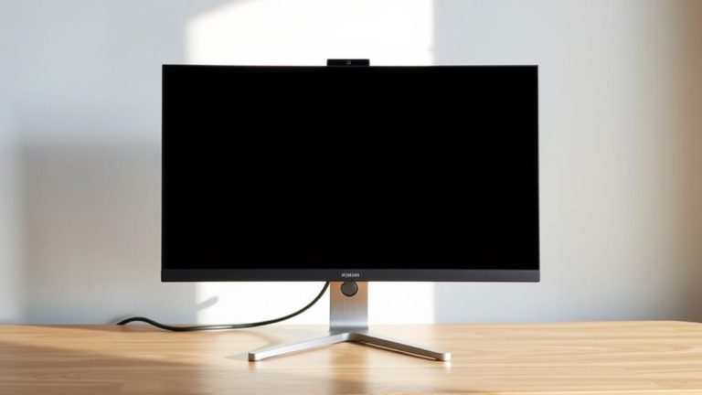 monitors with built in cameras
