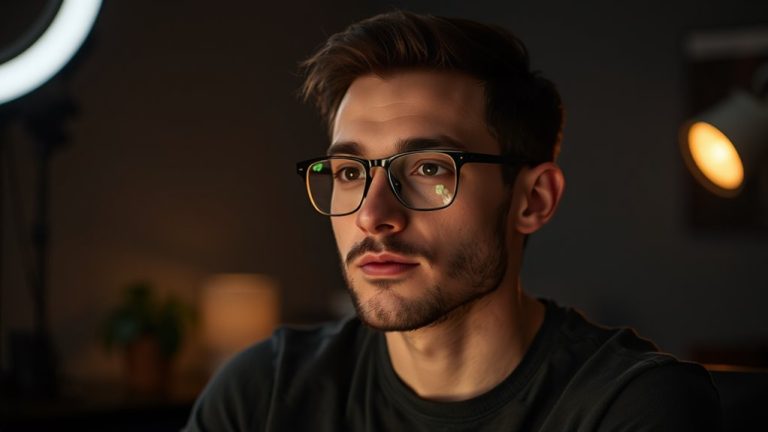 no glare streaming lights