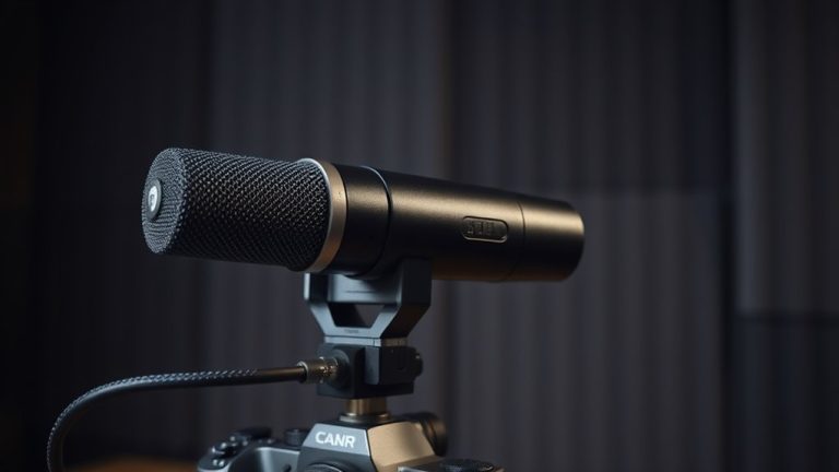 on camera studio microphones