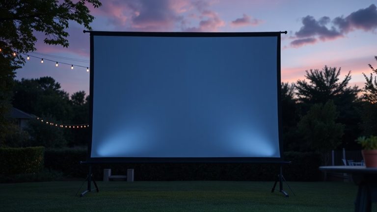 outdoor projector screens guide