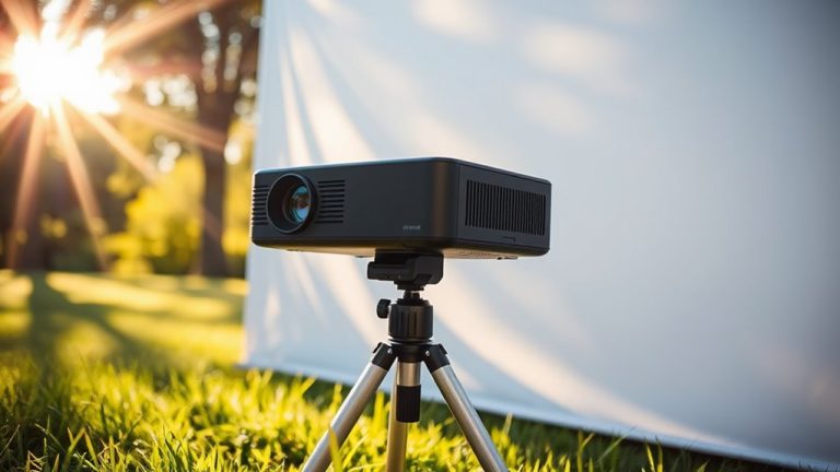 outdoor projectors for daylight