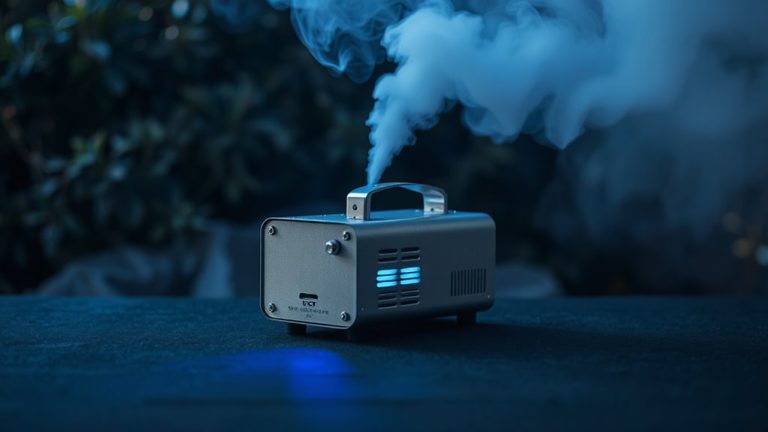 portable fog machines on the go