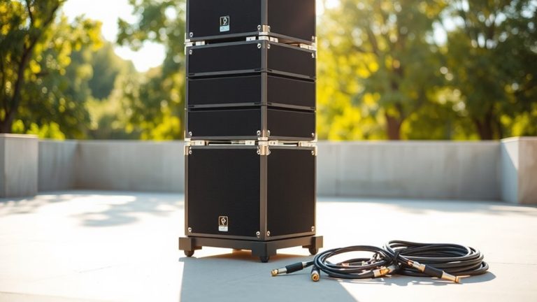 portable line array pa
