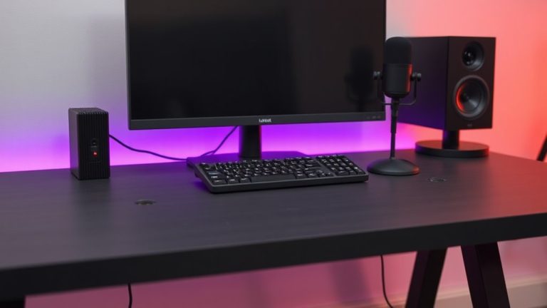 power strip streaming desks