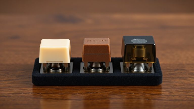 quiet tactile switch recommendations