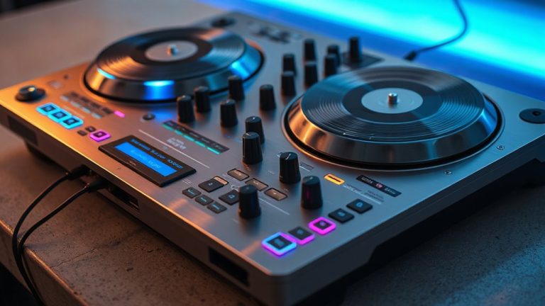 scratch dj controllers turntables art