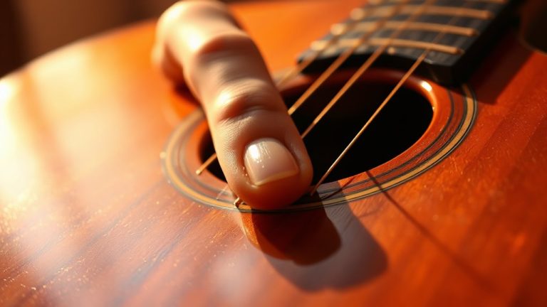 smooth fingerpicking acoustic strings
