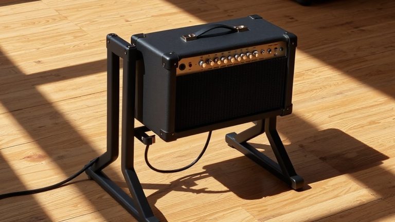 stable and secure amp stands