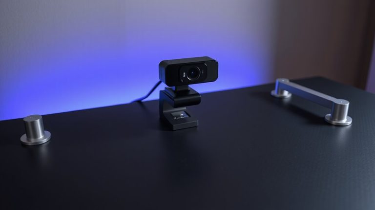 streaming desks with webcam mounts