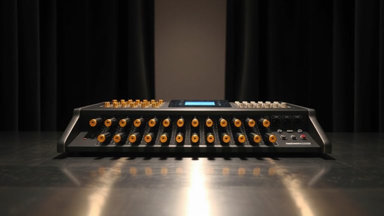 studio quality audio mixers for recording