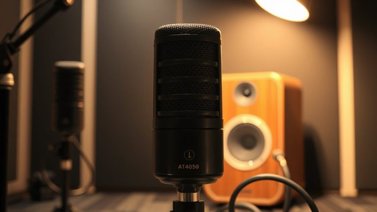studio quality audio technica microphones
