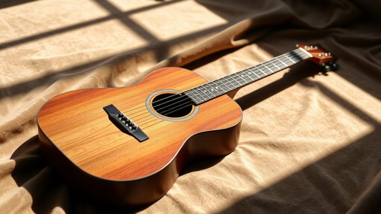 thin neck acoustic guitars